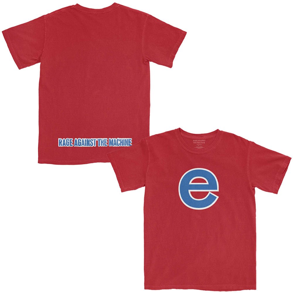RAGE AGAINST THE MACHINE レイジアゲインストザマシーン - Big E / バックプリントあり / Tシャツ / メンズ - PGS